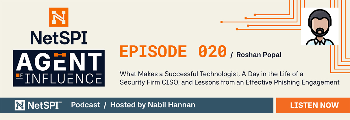 Listen to Agent of Influence, Episode 20 with Roshan Popal