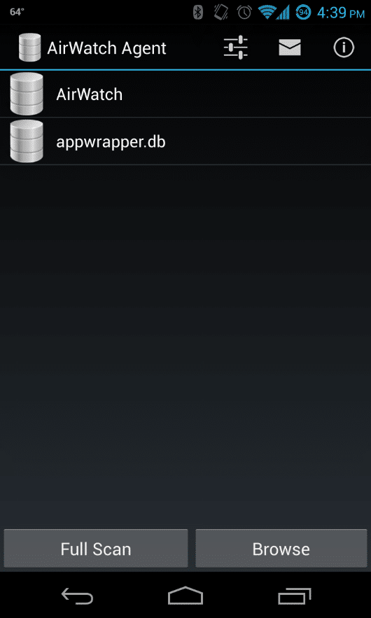 Bypass Airwatch