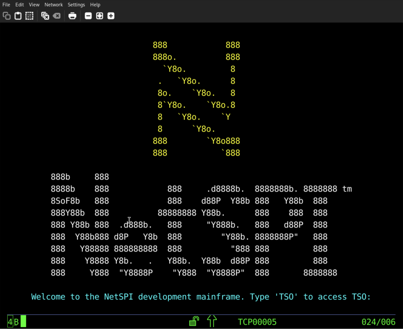 Image of NetSPI testing LPAR Image of NetSPI testing LPAR